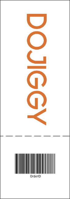 Christmas Angel Raffle Ticket 001 Product Back