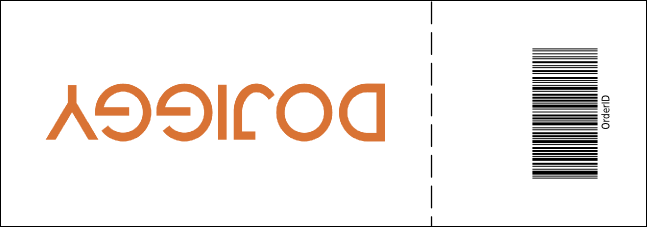 Rock Concert Pink Raffle Ticket Product Back