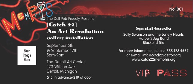 Memphis Color VIP Pass Product Front