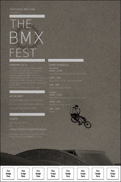 BMX Logo Poster