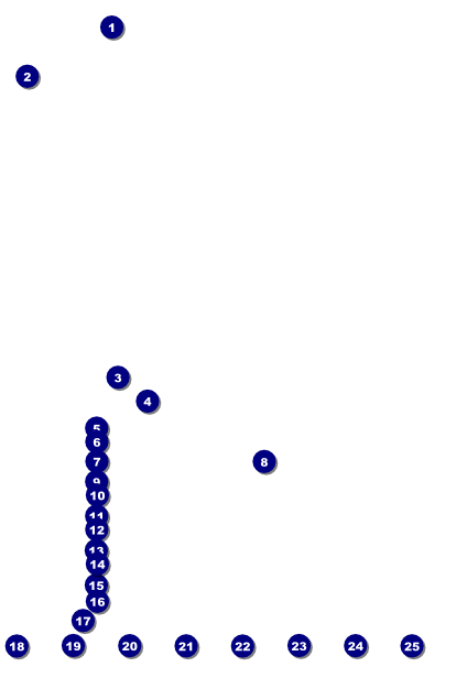 Curling Logo Poster Front Field Markers