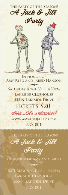 Robot Jack & Jill Event Ticket
