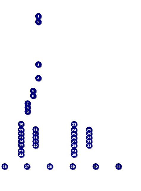 Track and Field Logo Flyer Front Field Markers