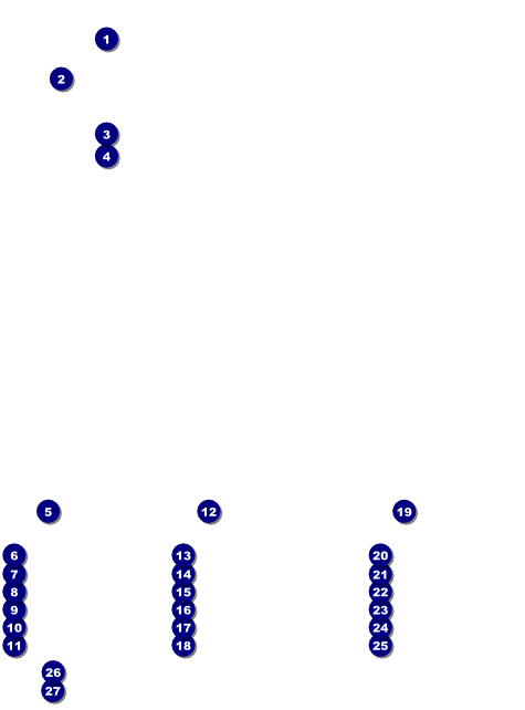 World Travel Flyer Front Field Markers