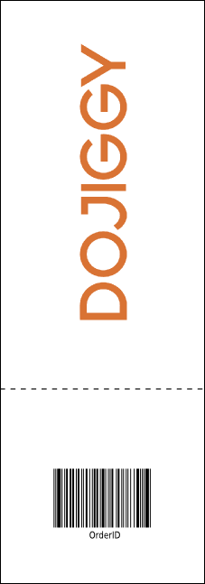 Book Fair Raffle Ticket Product Back