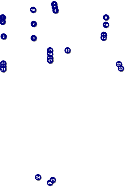 Goth Rave Poster Front Field Markers