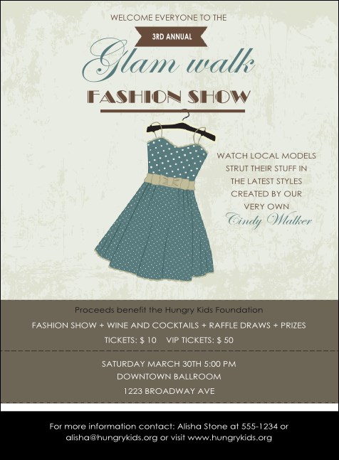 Dress Invitation Product Front