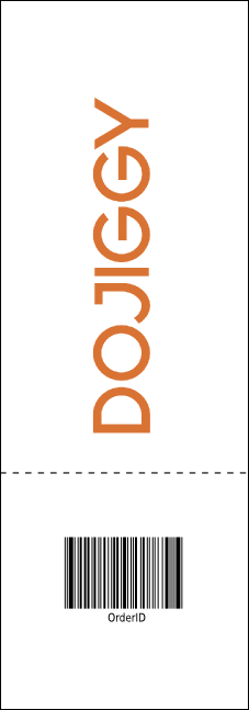 Cityscape Raffle Ticket Product Back