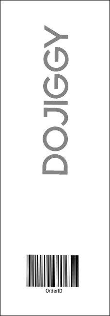 Classical Music Event Ticket Product Back