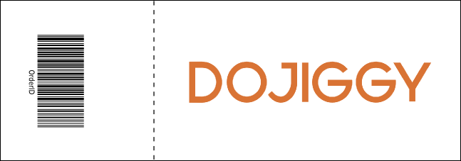 Renaissance Event Ticket Product Back