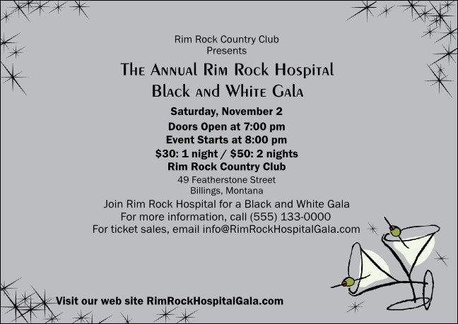 Gala Club Flyer