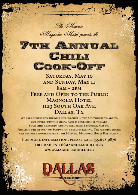 Dallas Club Flyer