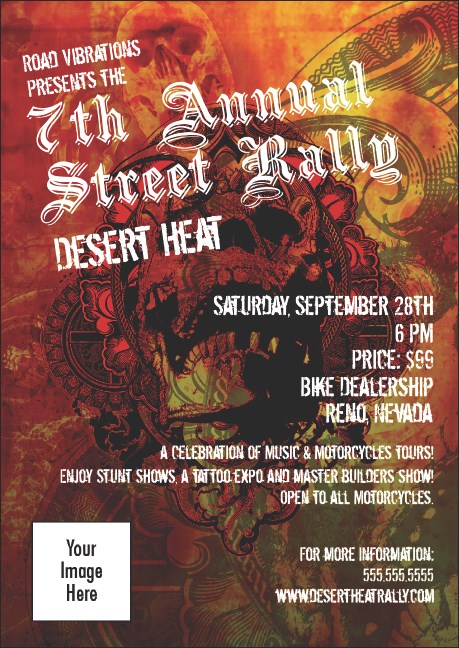 Ride Club Flyer Product Front