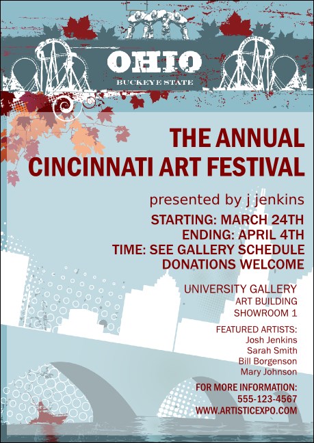 Ohio Club Flyer Product Front