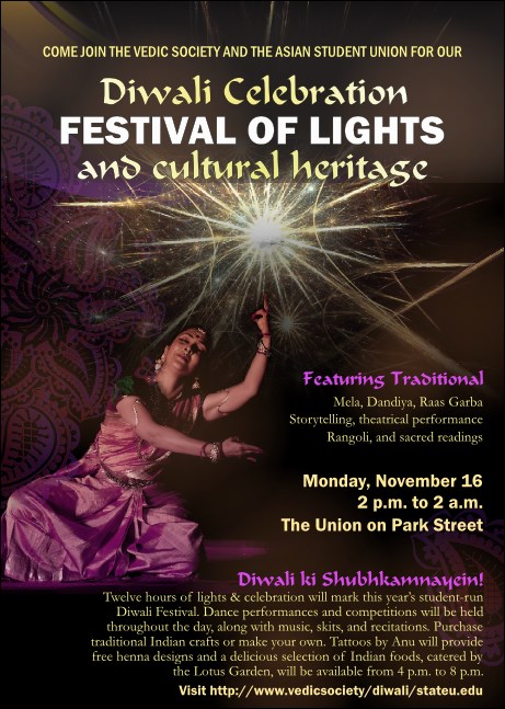 Diwali Club Flyer Product Front
