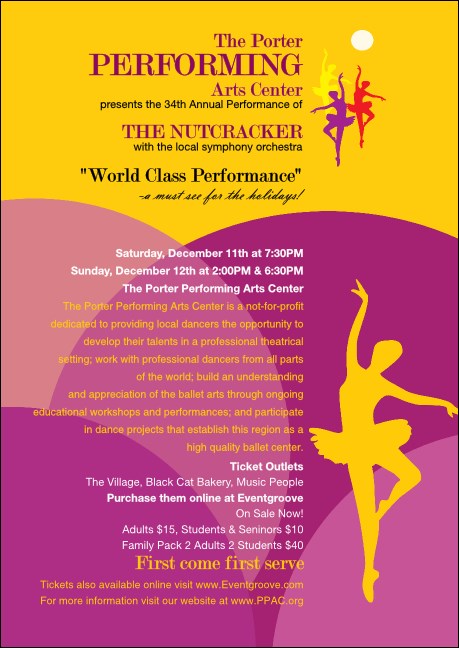 Dance Circles Club Flyer