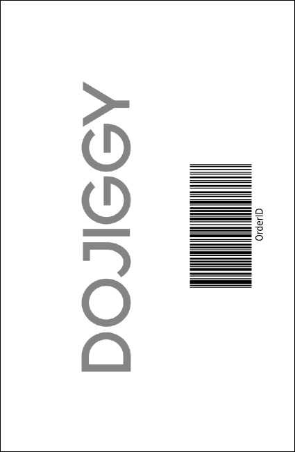 School Notebook Black and White Drink Ticket Product Back