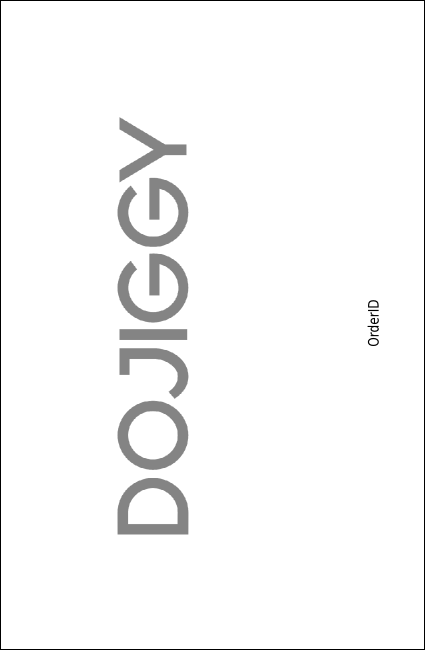 Peace Dove Drink Ticket Product Back