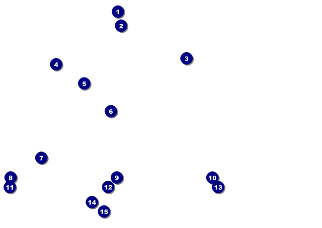 Star Theme Club Flyer Front Field Markers