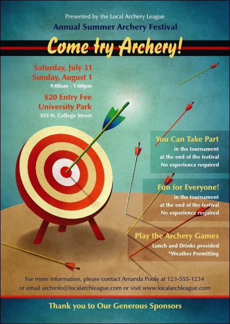 Archery Club Flyer