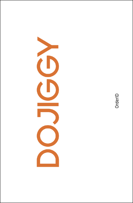 Sunrise Retro Drink Ticket Product Back